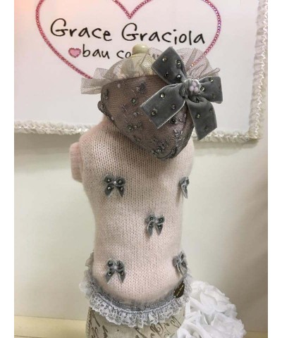 Pink & Grey Hood in Lace Pull SPECIAL LIMITED EDITION Grace Graciola